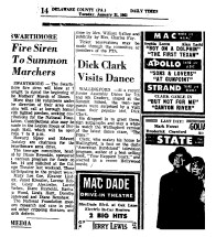 Dick Clark Visits Dance