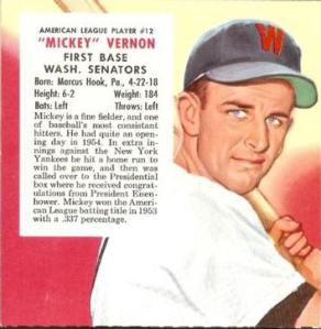 1955 Red Man Card